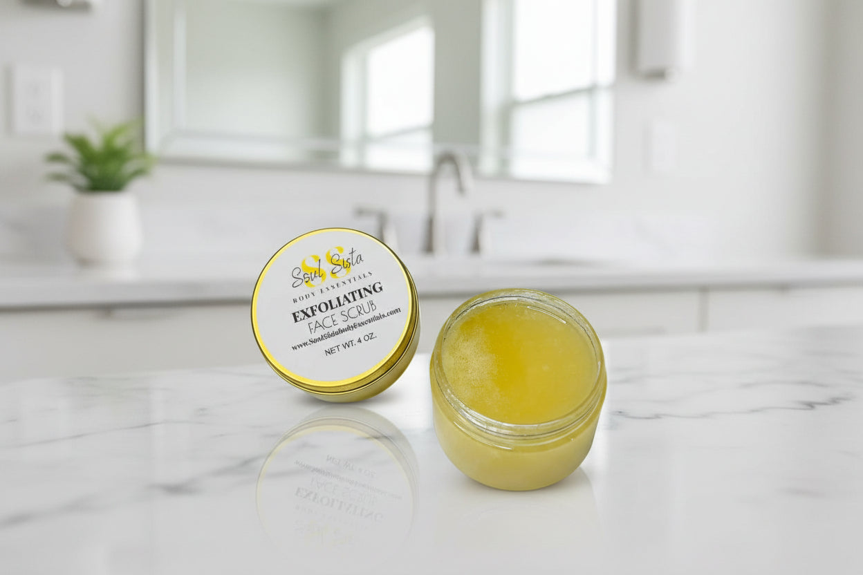 Exfoliating Face Scrub - soulsistabodyessentials