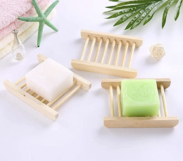 Bamboo Wood Soap Holder - soulsistabodyessentials