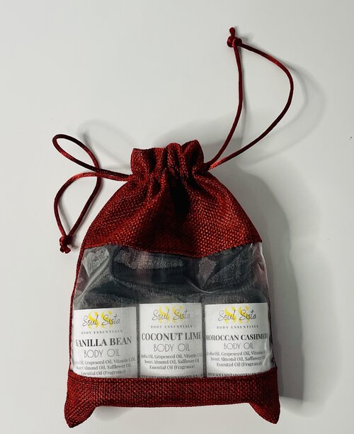 Trio Body Oil Set - soulsistabodyessentials